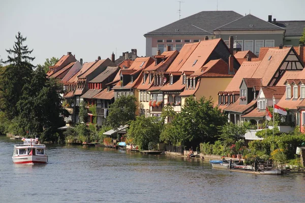 Widok Stare Miasto Bamberg — Zdjęcie stockowe