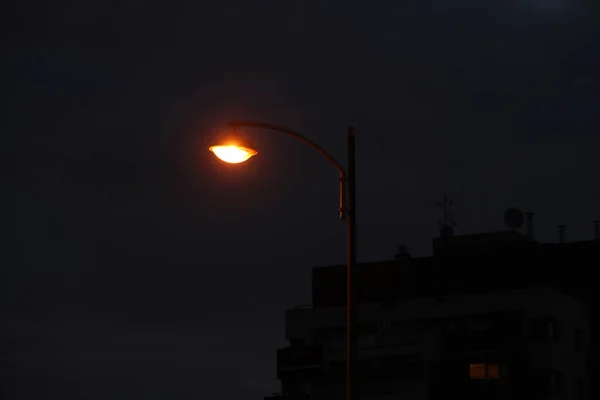 Lantern Městském Prostředí — Stock fotografie