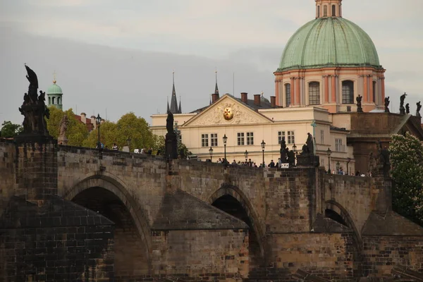 Arquitetura Monumental Cidade Velha Praga — Fotografia de Stock
