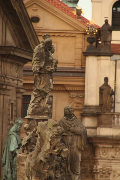 Monumentale Architektur Der Prager Altstadt — Stockfoto