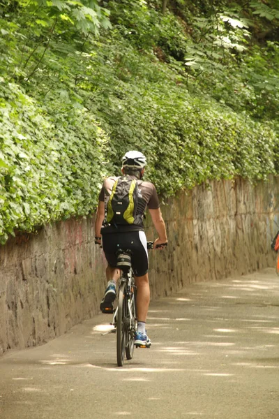 Radfahren Einer Städtischen Umgebung — Stockfoto