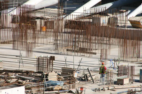 Local Construção Num Ambiente Urbano — Fotografia de Stock