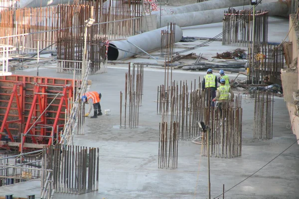 Local Construção Num Ambiente Urbano — Fotografia de Stock