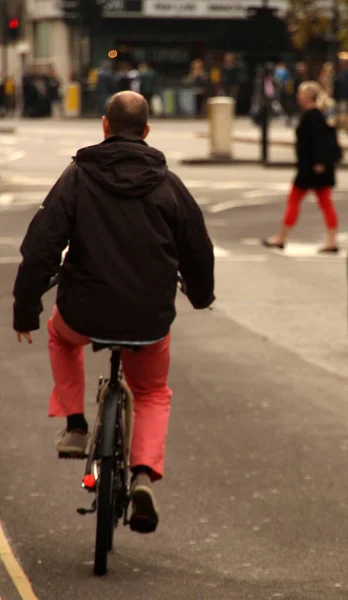 Radfahren Urbaner Umgebung — Stockfoto