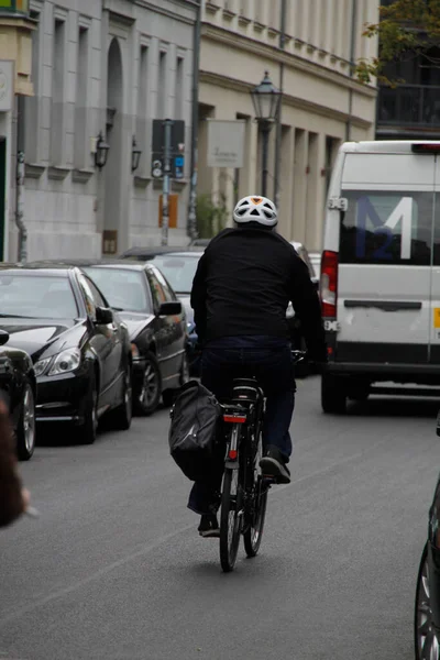 Radfahren Urbaner Umgebung — Stockfoto