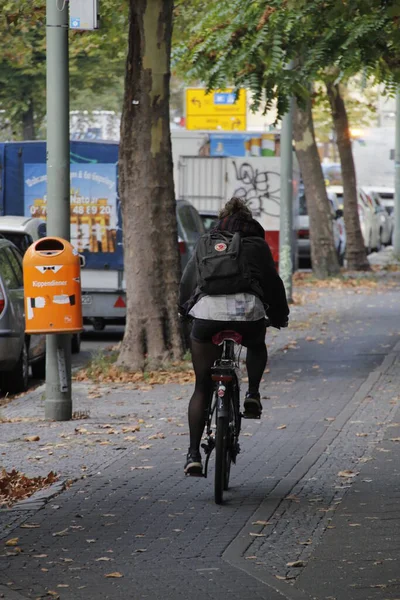 Radfahren Urbaner Umgebung — Stockfoto