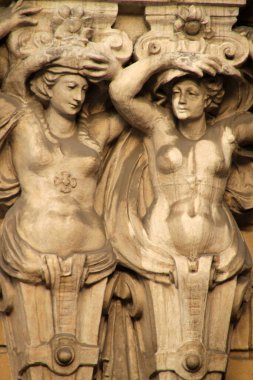 İspanya Bilbao 'da sanatsal heykel