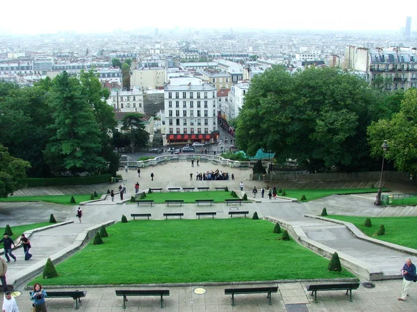 Városi Kilátás Párizsban — Stock Fotó