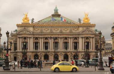 Paris 'te şehir manzarası