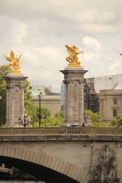 Вид Город Париже — стоковое фото