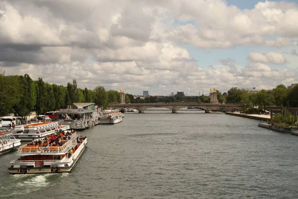 Vista Urbana Parigi — Foto Stock