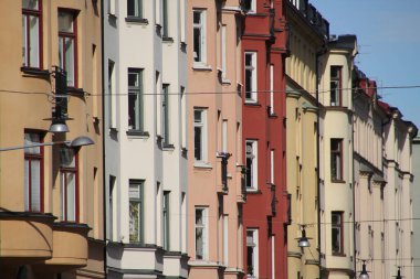 Stockholm 'de şehir manzarası