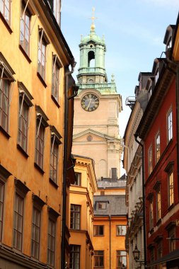 Stockholm 'de şehir manzarası
