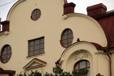 Stockholm 'de şehir manzarası