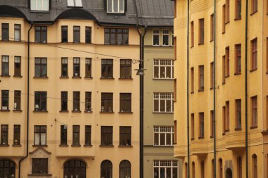 Stockholm 'de şehir manzarası