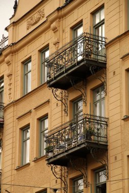 Stockholm 'de şehir manzarası