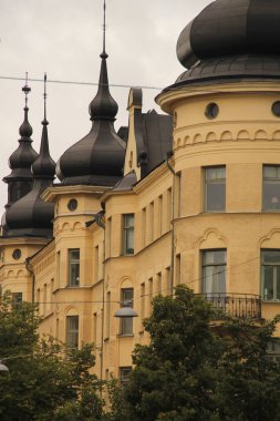 Stockholm 'de şehir manzarası