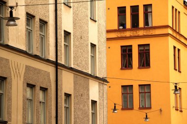 Stockholm 'de şehir manzarası