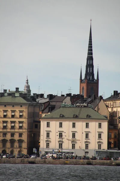 Stadsgezicht Stockholm — Stockfoto