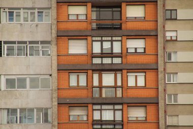 Bilbao şehrindeki şehir manzarası
