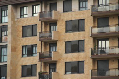 Bilbao şehrindeki şehir manzarası