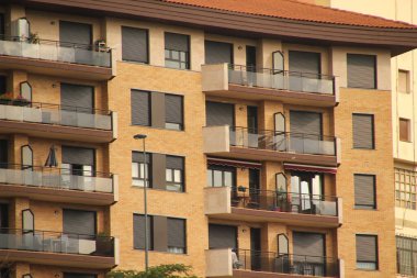 Bilbao şehrindeki şehir manzarası