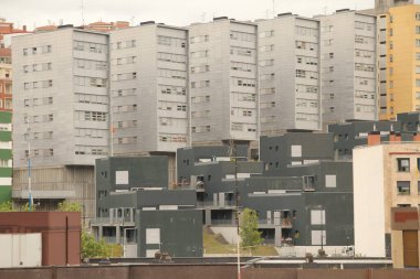 Bilbao şehrindeki şehir manzarası