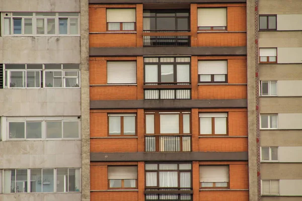 Bilbao şehrindeki şehir manzarası