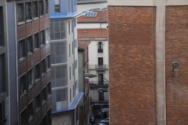 Bilbao şehrinin mimarisi.