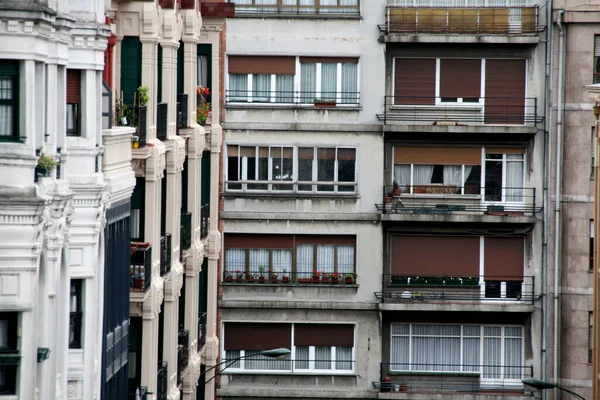 Bilbao Şehrinin Mimarisi — Stok fotoğraf