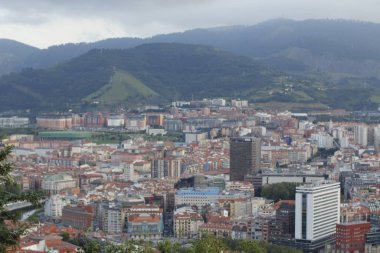 Bilbao kentinin kent manzarası