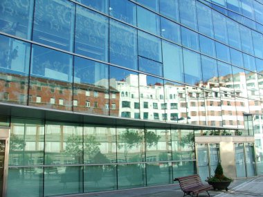 Bilbao kentinin kent manzarası