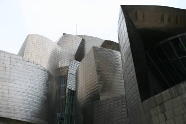 Bilbao şehrinin şehir manzarası