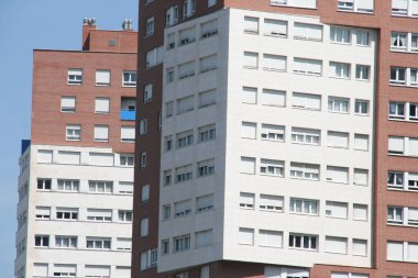 Bilbao şehrinin şehir manzarası