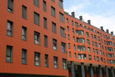 Bilbao şehrinin şehir manzarası