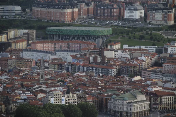 Vista Urbana Ciudad Bilbao —  Fotos de Stock