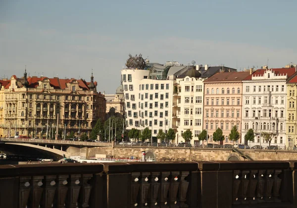 Architectuur Het Oude Centrum Van Praag — Stockfoto