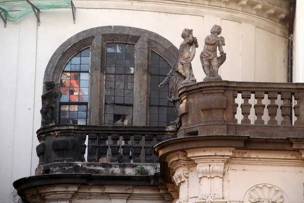 Prag Eski Bir Kasabasında Mimarlık — Stok fotoğraf