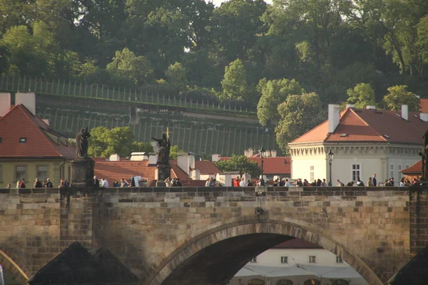 Prag Eski Bir Kasabasında Mimarlık — Stok fotoğraf