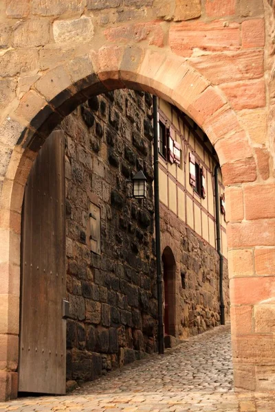 Vista Del Casco Antiguo Nuremberg —  Fotos de Stock