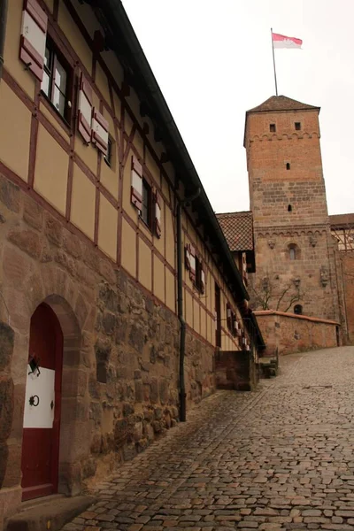 Vista Del Casco Antiguo Nuremberg — Foto de Stock