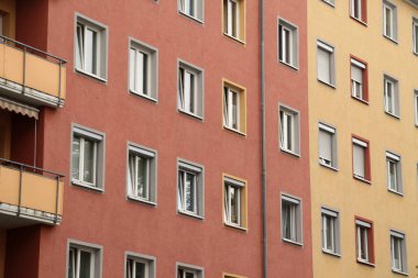 Nuremberg şehrindeki şehir manzarası