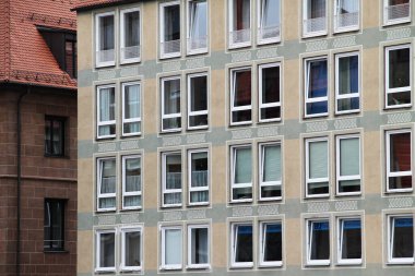 Nuremberg şehrindeki şehir manzarası