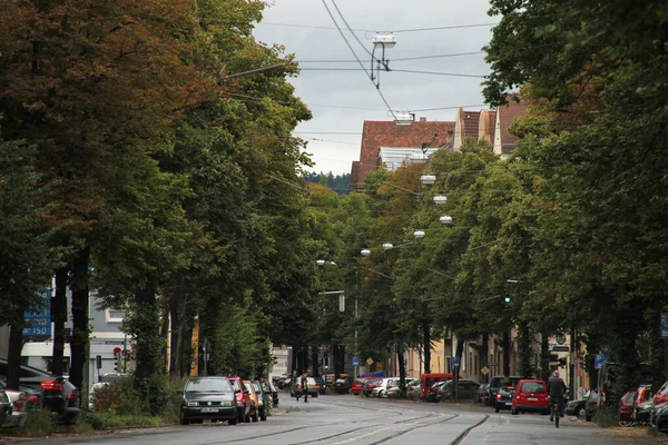 Urbanscape Στην Πόλη Της Νυρεμβέργης — Φωτογραφία Αρχείου