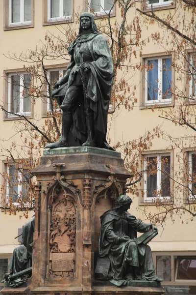 Stadtbild Der Stadt Nürnberg — Stockfoto