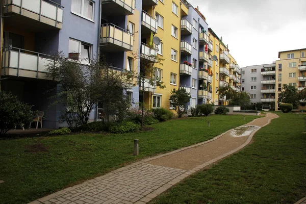 Урбанизация Городе Нюрнберге — стоковое фото