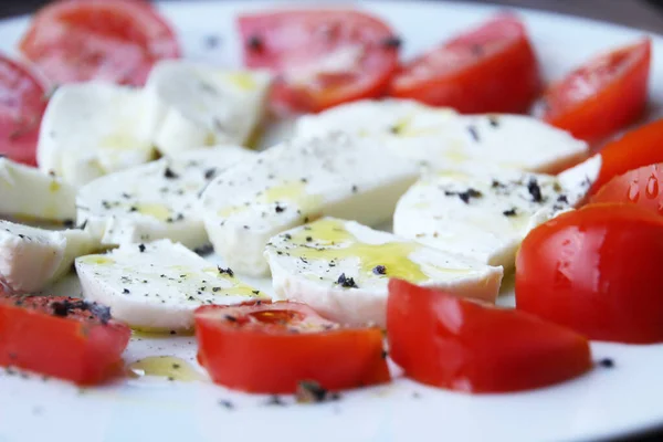 Salada Fresca Prato — Fotografia de Stock