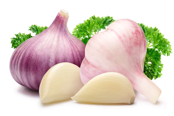 Sarımsak ampuller maydanoz, yolları ile