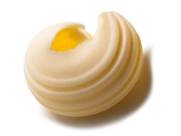 Curl manteiga ou rolo, caminhos de recorte — Fotografia de Stock