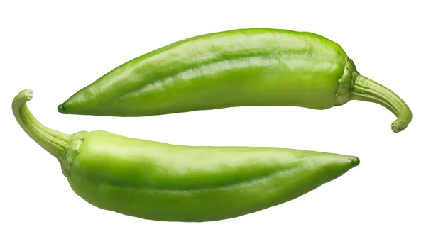 Numex Big Jim chiles verdes, caminos — Foto de Stock